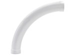 Cyclovac Elbow PVC pipe fitting for Retraflex retractable hose - 90° - Very long-radius