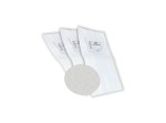 CycloVac Heavy duty electrostatic filter bag (generic) - 3 notches - Set of 3 with 1 large round filter