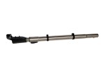 Electric telescopic wand with power cord clips